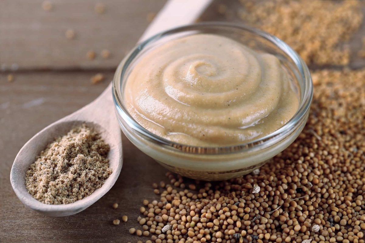 mustard powder vs. prepared mustard