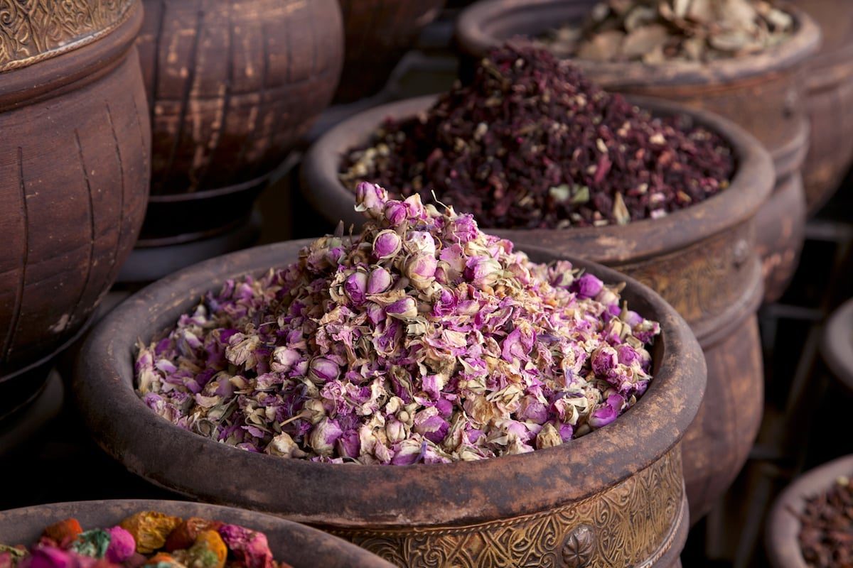 rose petal substitute