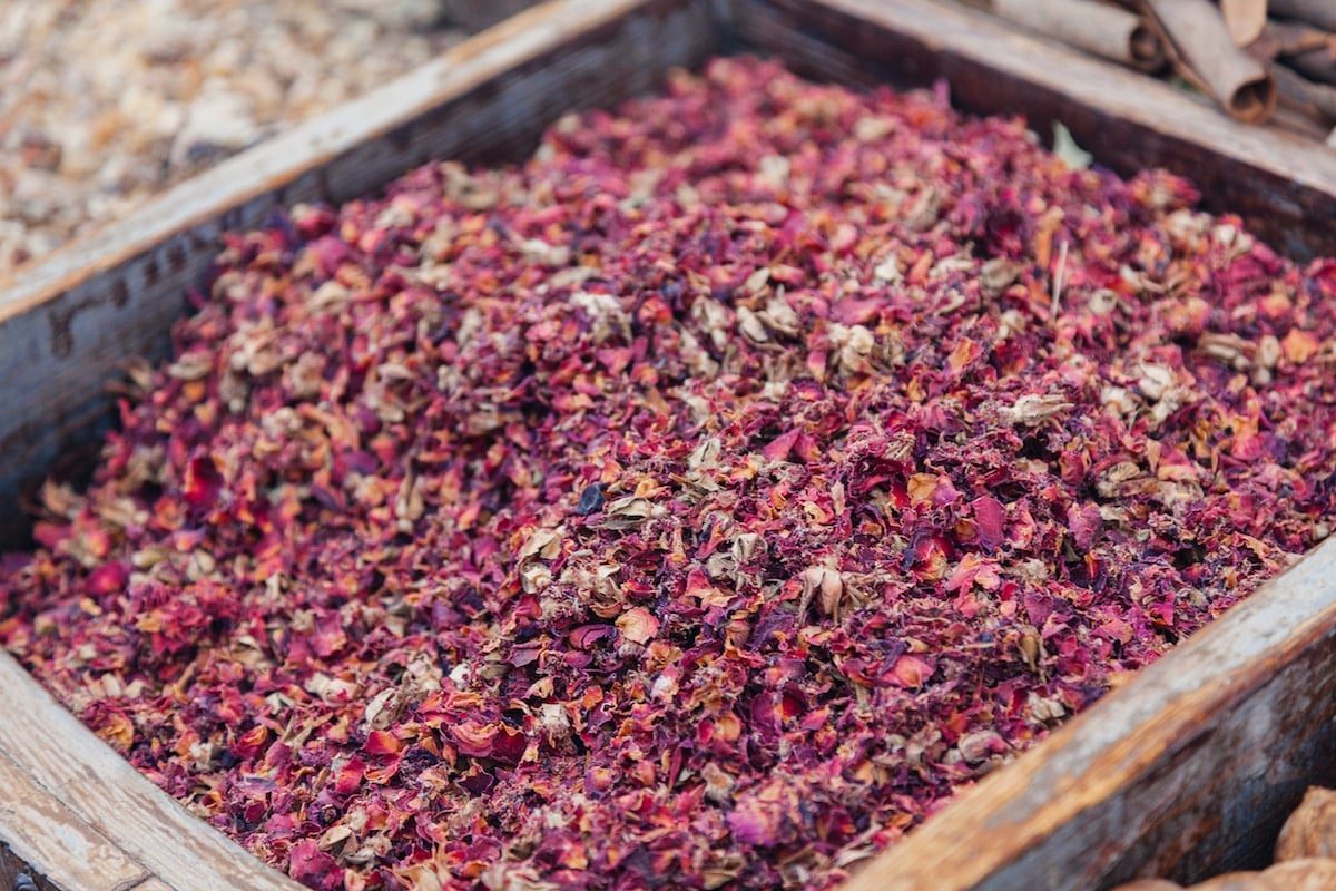 rose petals