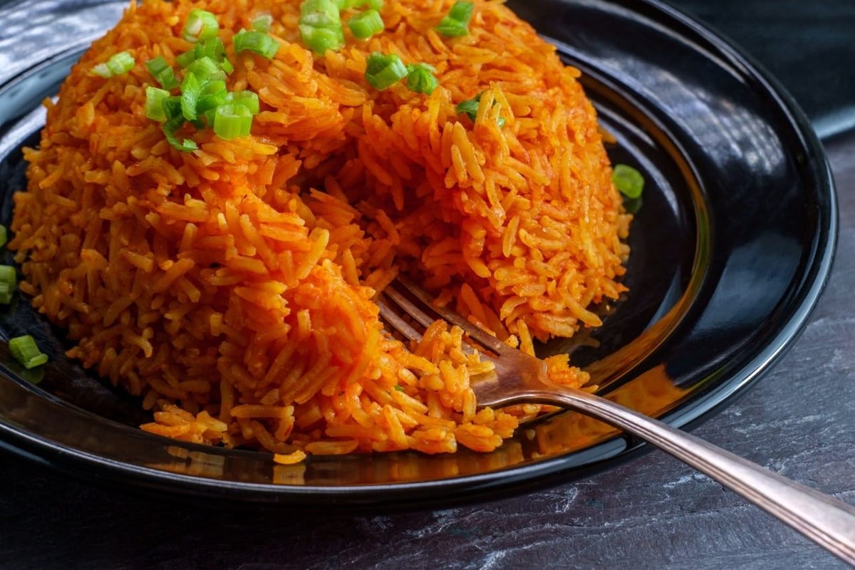 Sazon Seasoning in rice