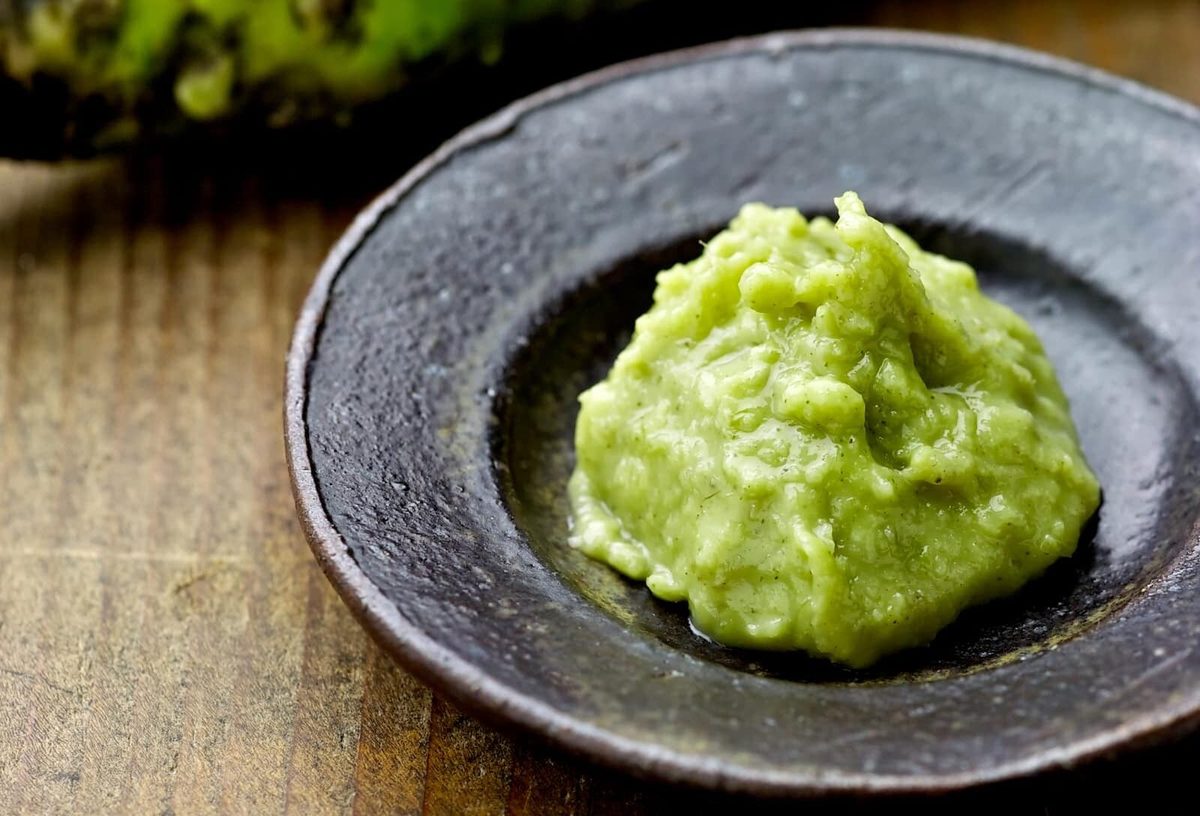 Too much wasabi